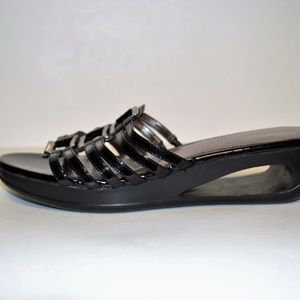 Calvin Klein Black Slides Sandals Size 9.5 Women